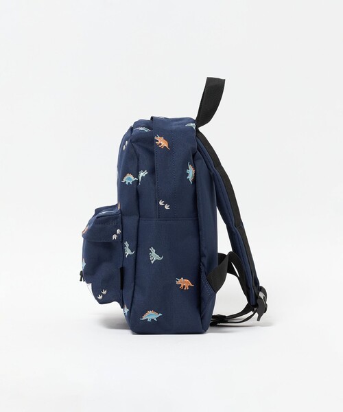 MEI（メイ）の「【別注】＜MEI＞デイパック S（恐竜） / キッズ / リュック（バックパック/リュック・キッズ・ネイビー・FREE）」の2枚目の写真