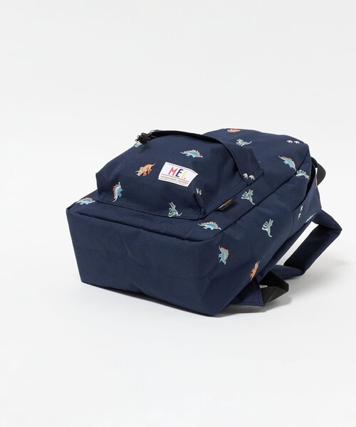 MEI（メイ）の「【別注】＜MEI＞デイパック S（恐竜） / キッズ / リュック（バックパック/リュック・キッズ・ネイビー・FREE）」の6枚目の写真