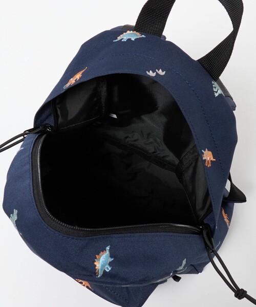 MEI（メイ）の「【別注】＜MEI＞デイパック S（恐竜） / キッズ / リュック（バックパック/リュック・キッズ・ネイビー・FREE）」の7枚目の写真
