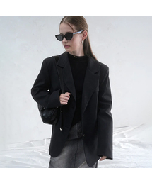 Vivacious（ビバシャス）の「Beau Art Leather Jacket BLACK（ライダースジャケット）」