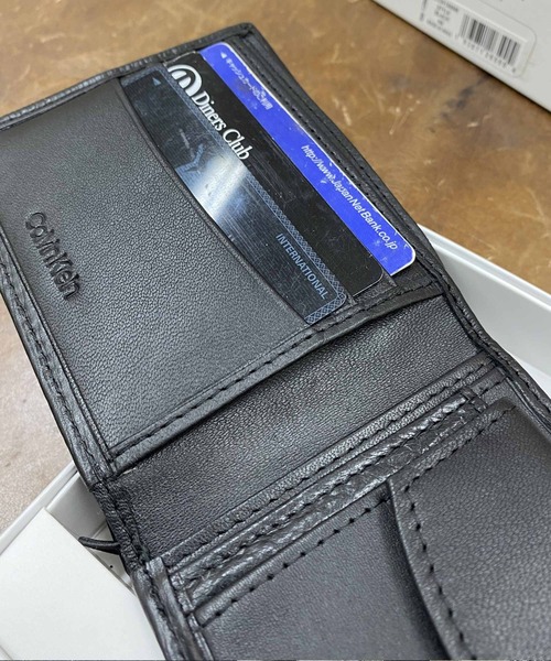 Calvin Klein(カルバン・クライン)の「Calvin Klein / カルバンクライン 二つ折り財布(財布・メンズ・ブラック・ONE SIZE)」の5枚目の写真