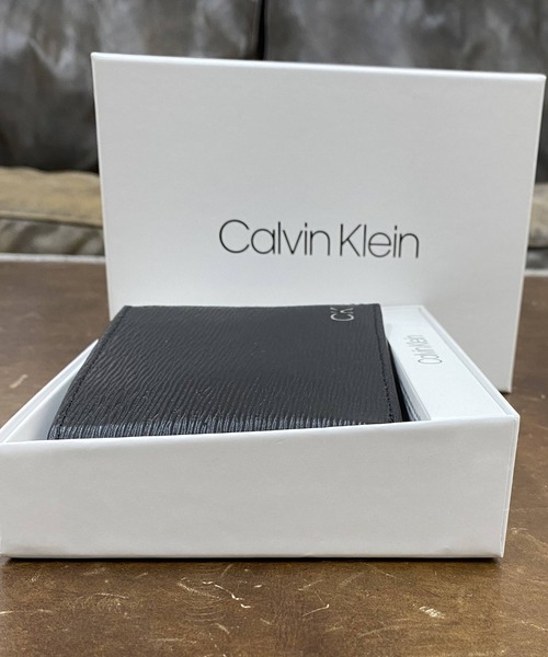 Calvin Klein(カルバン・クライン)の「Calvin Klein / カルバンクライン 二つ折り財布(財布・メンズ・ブラック・ONE SIZE)」の6枚目の写真