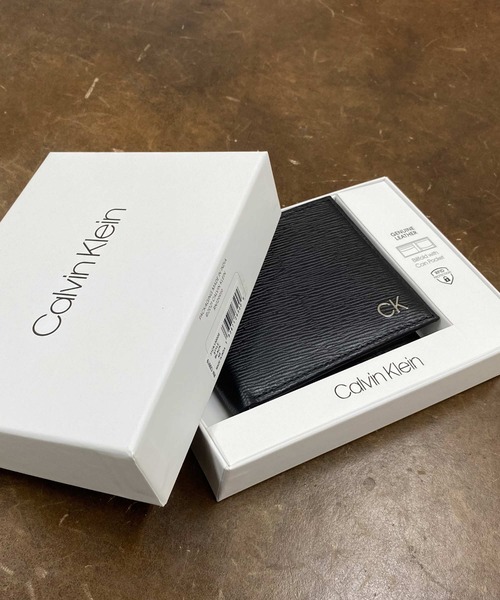 Calvin Klein(カルバン・クライン)の「Calvin Klein / カルバンクライン 二つ折り財布(財布・メンズ・ブラック・ONE SIZE)」の7枚目の写真