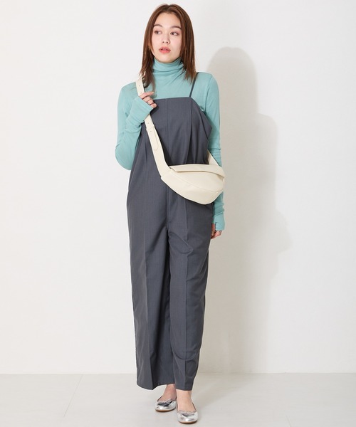 MISCH MASCH（ミッシュマッシュ）の「ソフトレザーボディーバッグ（ショルダーバッグ・レディース・ブラック/ホワイト/イエロー・ﾌﾘ-）」の15枚目の写真