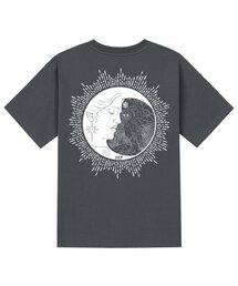 KTG0138 オールドムーン 半袖Tシャツ - グレー