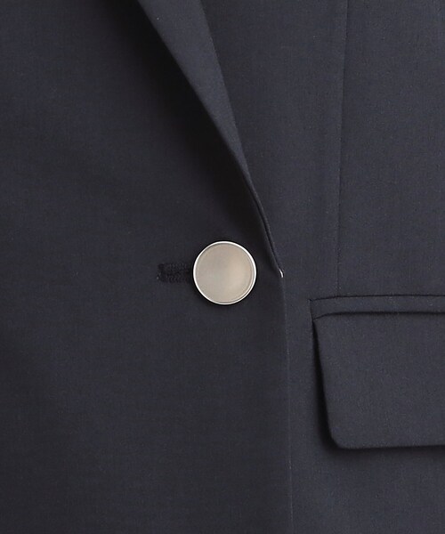 SHOO・LA・RUE（シューラルー）の「【セットアップ可/S-LL/洗濯機可】サッと羽織ってこなれ見え ダブルブレストジレ（ベスト・レディース・ライトグレー/ネイビー・04/03/02/01）」の6枚目の写真