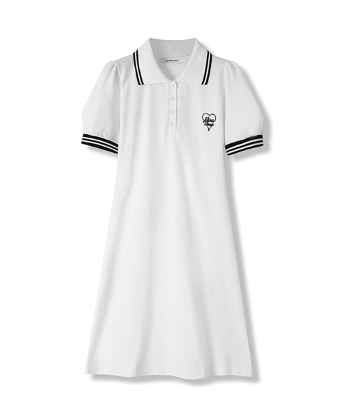 Vivacious(ビバシャス)の「Petit Collar Onepiece - 4COL(ワンピース・レディース・グレー/ホワイト/チャコール/ネイビー・MEDIUM/SMALL)」の11枚目の写真