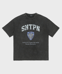 SP カップピグメント半袖Tシャツ ブラック