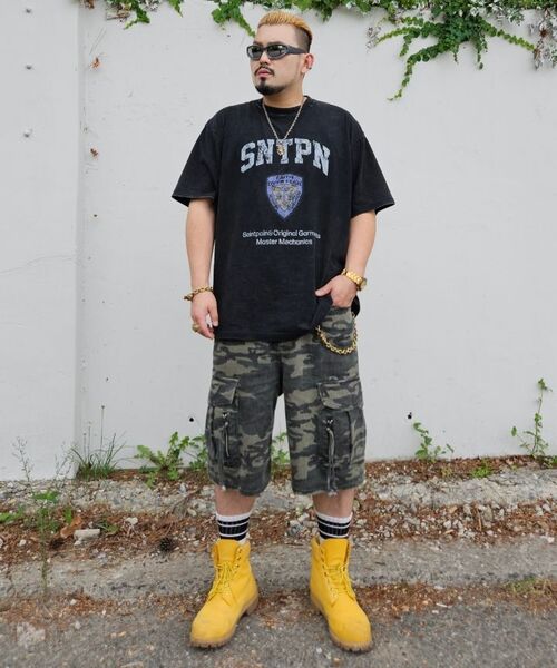SAINTPAIN（セイントペイン）の「SP カップピグメント半袖Tシャツ ブラック（Tシャツ/カットソー・メンズ・その他・MEDIUM/LARGE/X-LARGE）」の5枚目の写真