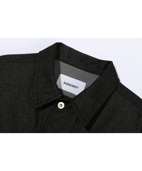 BASEMOMENT(ベースモーメント)の「ノンフェイドクロップデニムジャケットブラック(デニムジャケット・メンズ・その他・LARGE/MEDIUM)」の17枚目の写真