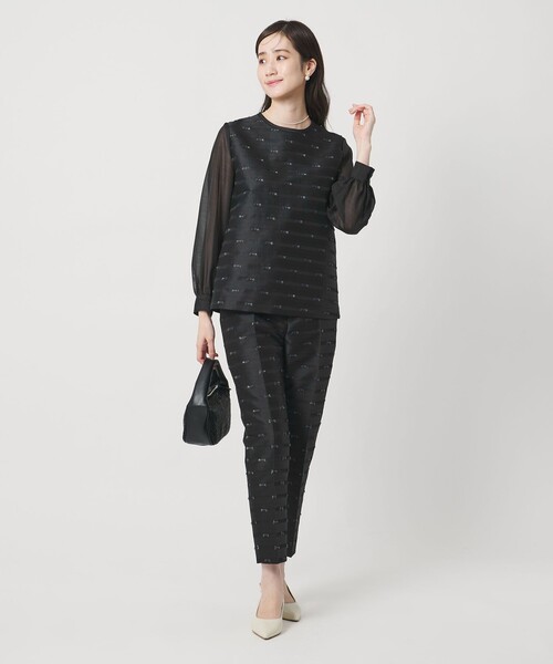 リボン カットジャガード ブラウス（シャツ/ブラウス）｜UNITED ARROWS