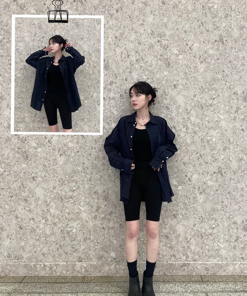 COSTUME O’CLOCK(コスチュームオクロック)の「チェックロングスリーブシャツ 4カラー COOSSH190(シャツ/ブラウス・メンズ・バーガンディー/カーキ/ブラック/ネイビー・MEDIUM/LARGE/SMALL)」の21枚目の写真