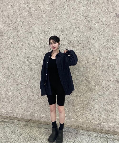 COSTUME O’CLOCK(コスチュームオクロック)の「チェックロングスリーブシャツ 4カラー COOSSH190(シャツ/ブラウス・メンズ・バーガンディー/カーキ/ブラック/ネイビー・MEDIUM/LARGE/SMALL)」の22枚目の写真