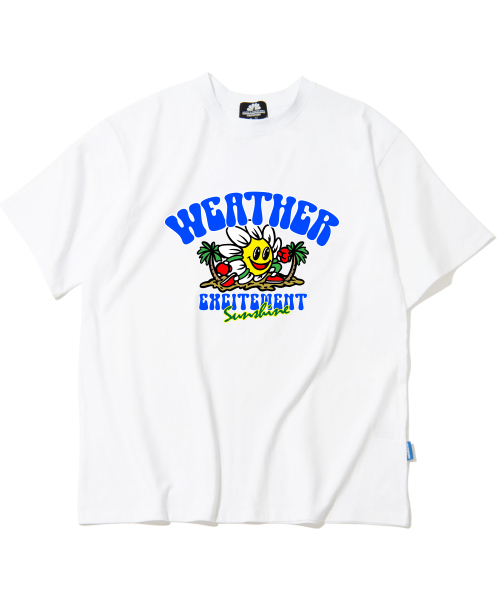 TRIPSHION(トリップション)の「デイジーウェザー グラフィックTシャツ - ホワイト(Tシャツ/カットソー・メンズ・その他・LARGE/MEDIUM/X-LARGE)」の1枚目の写真
