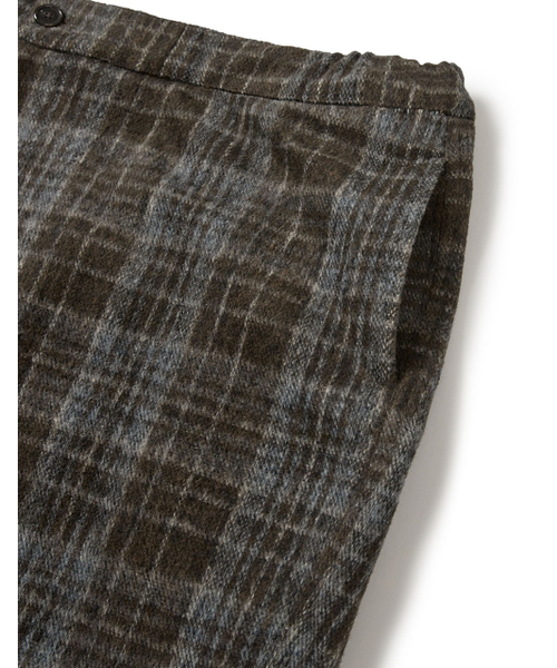 MMLG（エムエムエルジー）の「[Mmlg] PLAID EASY PANTS (BLUE)（スラックス・レディース・その他・LARGE/SMALL/MEDIUM）」の5枚目の写真