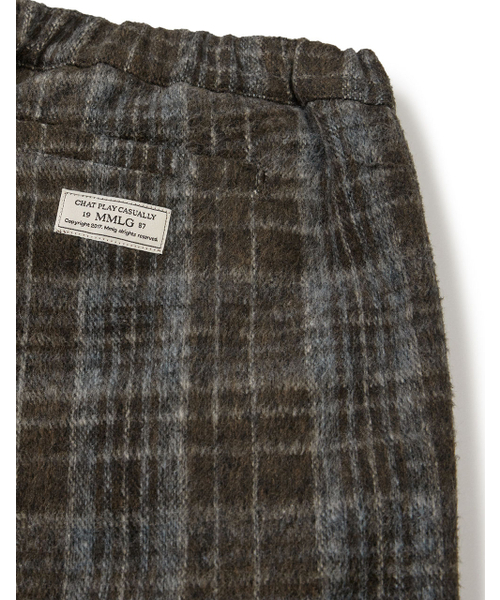 MMLG（エムエムエルジー）の「[Mmlg] PLAID EASY PANTS (BLUE)（スラックス・レディース・その他・LARGE/SMALL/MEDIUM）」の6枚目の写真