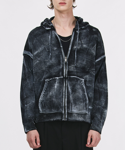 未使用級/L BALMAINトレーナー 立体ロゴ ゴールド ストレッチ 薄手 黒