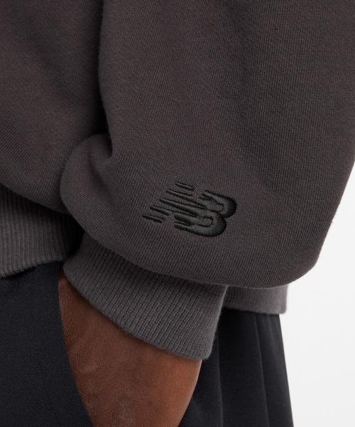 NEW BALANCE(ニューバランス)の「NB GREY オーバーサイズフーディ(パーカー・メンズ・サンドグレー/スミクロ/ブラック・SMALL/MEDIUM/LARGE/X-LARGE/XX-LARGE)」の10枚目の写真