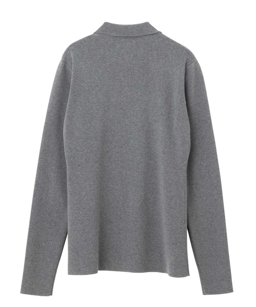 SEA(シー)の「コットンニット シャツカーディガン(カーディガン/ボレロ・レディース・ピンク/グレー/ブラック・ONE SIZE)」の21枚目の写真