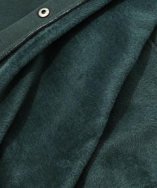 ScoLar（スカラー）の「ScoLar(スカラー) ポップ柄裏起毛 裏毛×フライスブルゾン（ブルゾン・レディース・オレンジ・MEDIUM）」の8枚目の写真