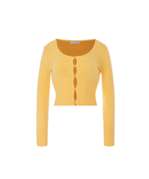 CROPPED KNIT CARDIGAN