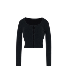 CROPPED KNIT CARDIGAN