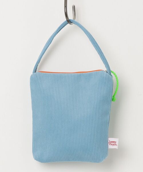 ROSE BUD（ローズバッド）の「(JAMMY FINGER)CORDUROY SMALL BAG（トートバッグ・レディース・ブラック/ブルー/レッド/パープル・ONE SIZE）」の18枚目の写真