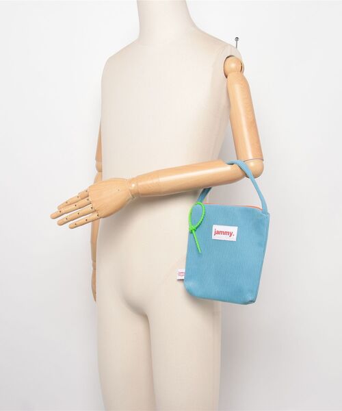 ROSE BUD（ローズバッド）の「(JAMMY FINGER)CORDUROY SMALL BAG（トートバッグ・レディース・ブラック/ブルー/レッド/パープル・ONE SIZE）」の21枚目の写真