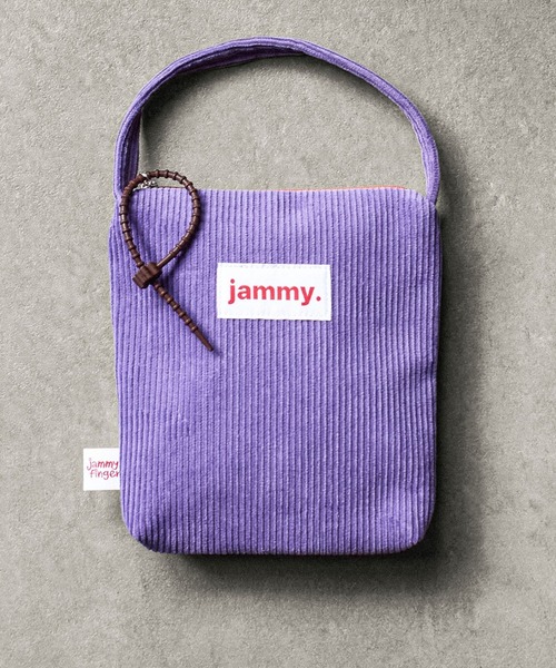 ROSE BUD（ローズバッド）の「(JAMMY FINGER)CORDUROY SMALL BAG（トートバッグ・レディース・ブラック/ブルー/レッド/パープル・ONE SIZE）」の3枚目の写真