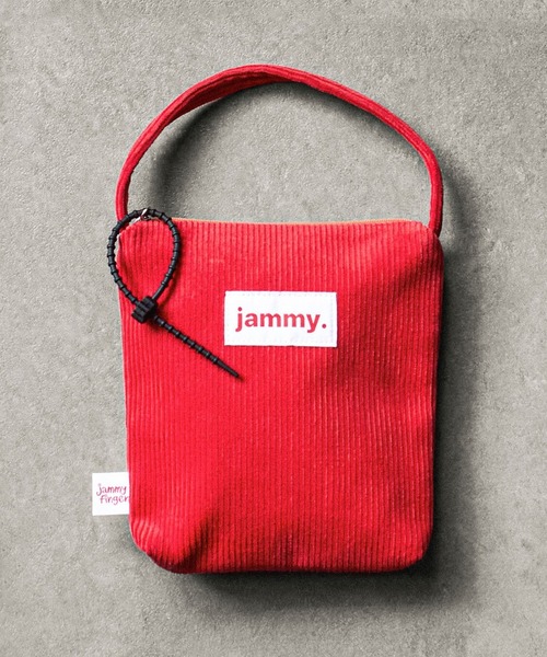 ROSE BUD（ローズバッド）の「(JAMMY FINGER)CORDUROY SMALL BAG（トートバッグ・レディース・ブラック/ブルー/レッド/パープル・ONE SIZE）」の4枚目の写真