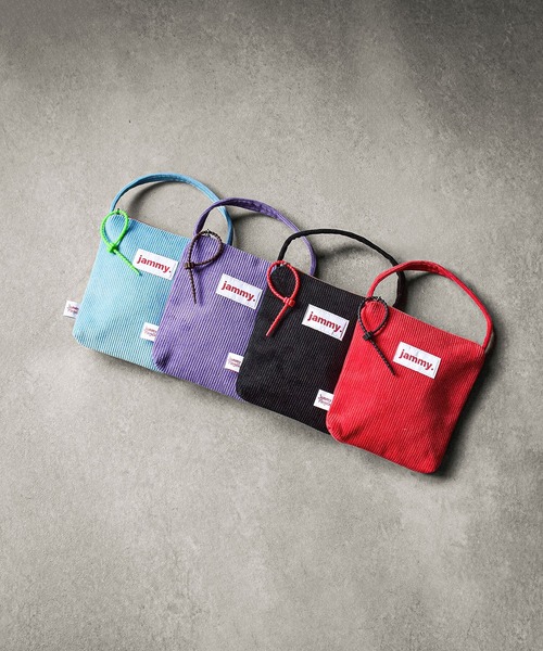 ROSE BUD（ローズバッド）の「(JAMMY FINGER)CORDUROY SMALL BAG（トートバッグ・レディース・ブラック/ブルー/レッド/パープル・ONE SIZE）」の5枚目の写真