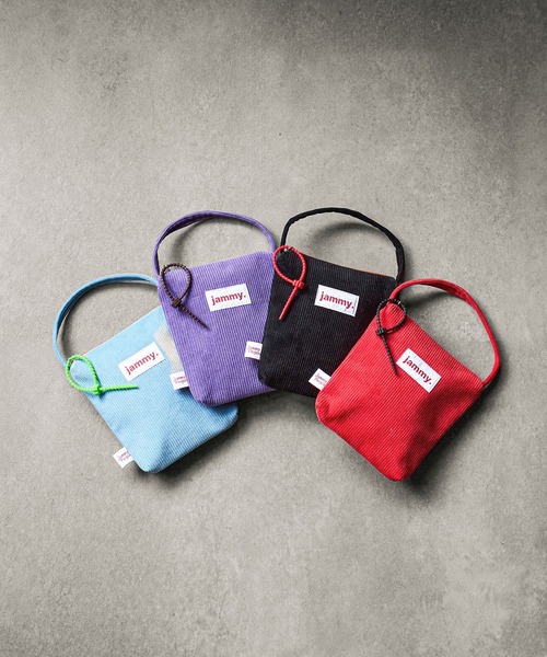 ROSE BUD（ローズバッド）の「(JAMMY FINGER)CORDUROY SMALL BAG（トートバッグ・レディース・ブラック/ブルー/レッド/パープル・ONE SIZE）」の6枚目の写真