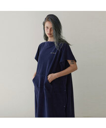 RVIS terry twoway poncho navy