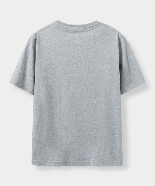 EUGGEN(ユジェン)の「クラシックロゴショートスリーブTシャツ_メランジグレー(Tシャツ/カットソー・レディース・その他・SMALL/MEDIUM)」の4枚目の写真