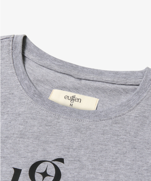 EUGGEN(ユジェン)の「クラシックロゴショートスリーブTシャツ_メランジグレー(Tシャツ/カットソー・レディース・その他・SMALL/MEDIUM)」の5枚目の写真