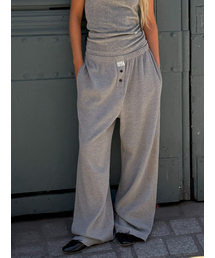 LLL DESIGN STUDIO（lllデザインスタジオ）の「ワッフルオールデイパンツ_ヘザーグレー（その他パンツ）」