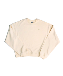 LOGO EMBLEM SWEATSHIRT (IVORY)
