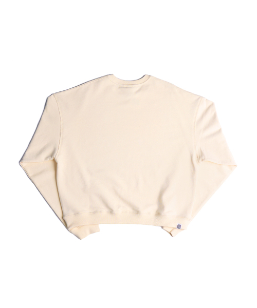 ALL EYES DOWN(オール アイズ ダウン)の「LOGO EMBLEM SWEATSHIRT (IVORY)(スウェット・メンズ・その他・SMALL/MEDIUM/LARGE/X-LARGE)」の2枚目の写真