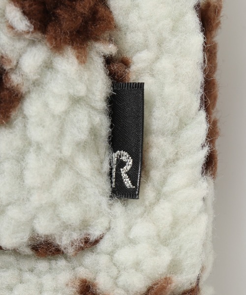 ROOTOTE(ルートート)の「ROOTOTE フェイクシアリングミニポーチ(ショルダーバッグ・レディース・ゼブラ/ホワイト×ブラウン/グレー・FREE)」の14枚目の写真