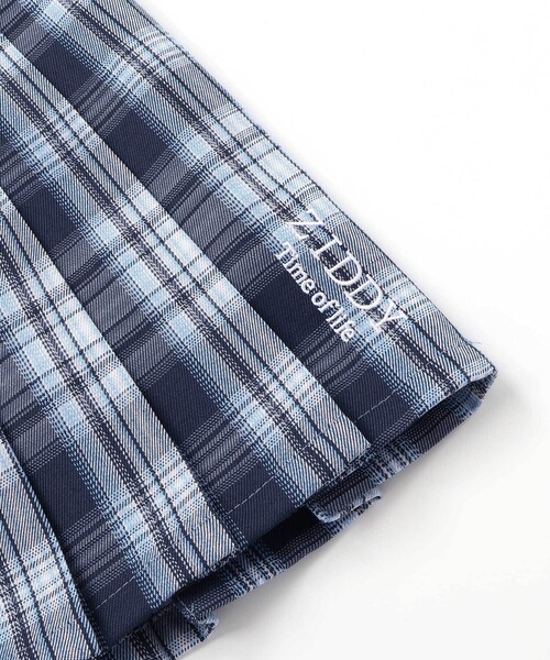 ZIDDY(ジディ)の「【 ニコ☆プチ 掲載 】チェックスカパン(130~160cm)(スカート・キッズ・ブルー系その他2・130cm/FREE/140cm/150cm)」の14枚目の写真