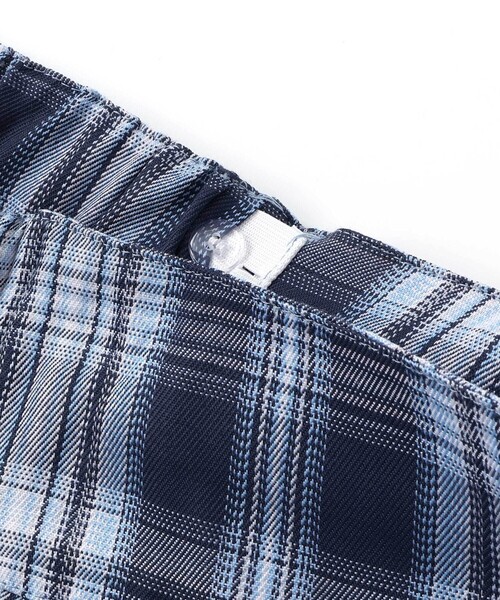 ZIDDY(ジディ)の「【 ニコ☆プチ 掲載 】チェックスカパン(130~160cm)(スカート・キッズ・ブルー系その他2・130cm/FREE/140cm/150cm)」の16枚目の写真