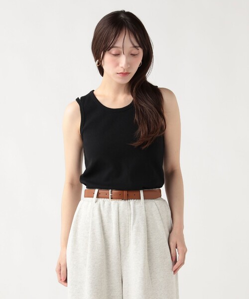 BEAMS HEART(ビームスハート)の「アシンメトリー カットアウト タンクトップ(タンクトップ・レディース・オフホワイト/ホワイト系その他5/グレー/ブラック・SMALL/MEDIUM)」の16枚目の写真