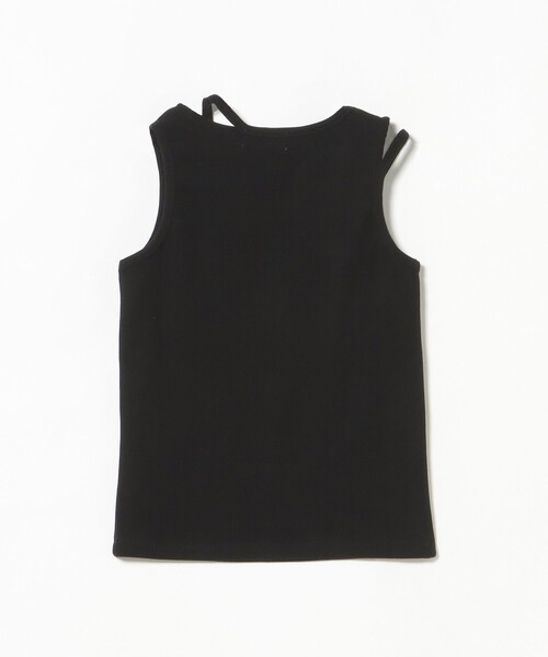 BEAMS HEART（ビームスハート）の「アシンメトリー カットアウト タンクトップ（タンクトップ・レディース・オフホワイト/グレー/ホワイト系その他5/ブラック・SMALL/MEDIUM）」の9枚目の写真