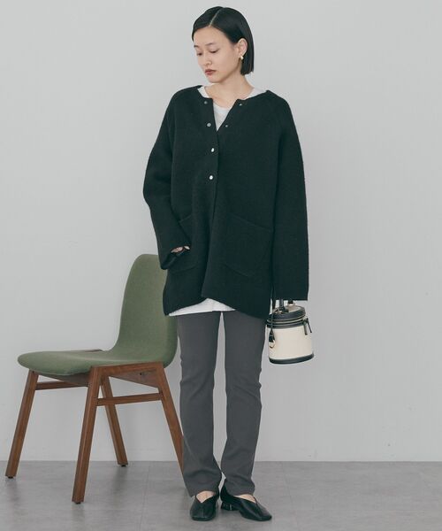 AMERICAN HOLIC(アメリカンホリック)の「リブレギンス(その他パンツ・レディース・ブラック/チャコールグレー・L/M)」の18枚目の写真