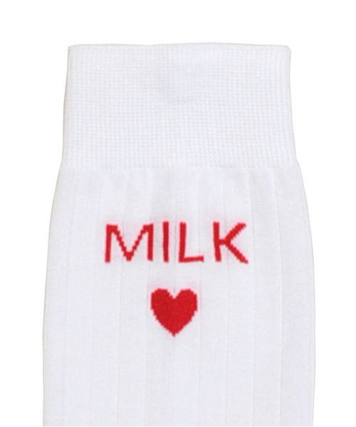 MILK（ミルク）の「MILK ハート ソックス（ソックス/靴下・レディース・A/B・FREE）」の7枚目の写真