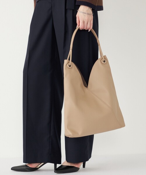 SHIPS Colors:Vカット ワンショルダー バッグ◇（ショルダーバッグ