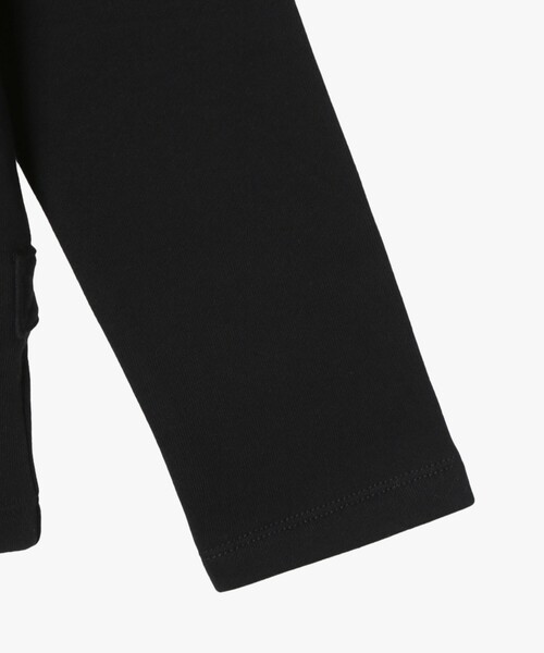 agnes b.（アニエスベー）の「キッズ コットン メルトン 長袖 カーディガンプレッション（カーディガン/ボレロ・キッズ・ブラック・4YEAR/6YEAR/8YEAR/10YEAR/12YEAR）」の5枚目の写真