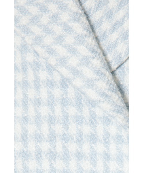 rienda(リエンダ)の「ツイードショートジャケット 春服(テーラードジャケット・レディース・ライトブルー/ブラック/ホワイト・SMALL/MEDIUM)」の17枚目の写真