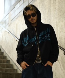 bike star | RESHAM ラインストーンZIPパーカー(パーカー)