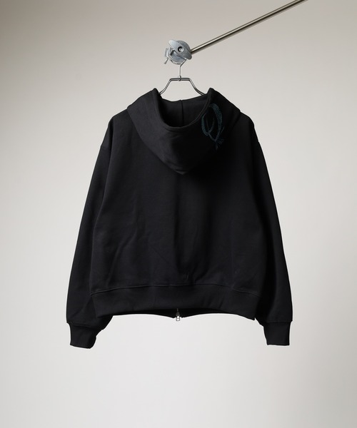 bike star(バイクスター)の「RESHAM ラインストーンZIPパーカー(パーカー・メンズ・ブラック/ホワイト・L/M)」の10枚目の写真